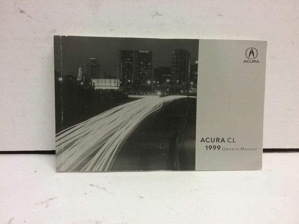Picture of: Acura CL Owners Manual  eBay