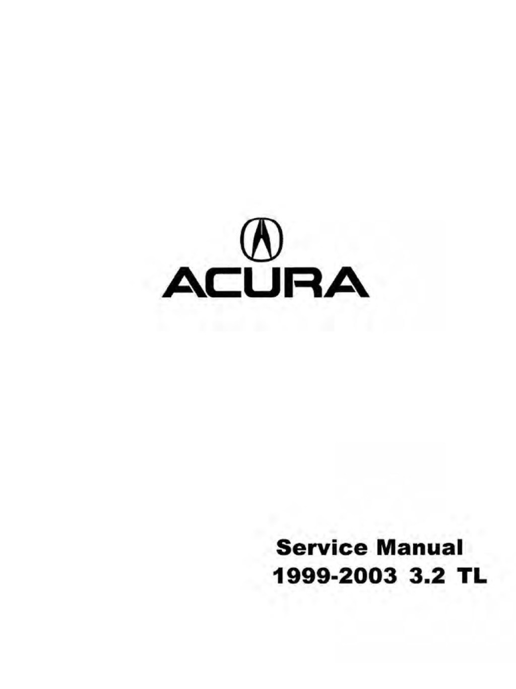 Picture of: ACURA TL Service Repair Manual PDF  PDF  Automotive