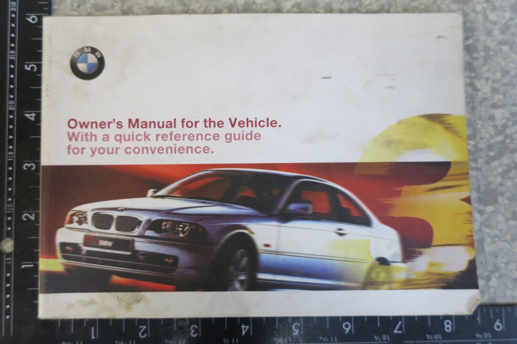 Picture of: BMW CI CI OWNER’S MANUAL SET BOOK – FREE SHIP OM