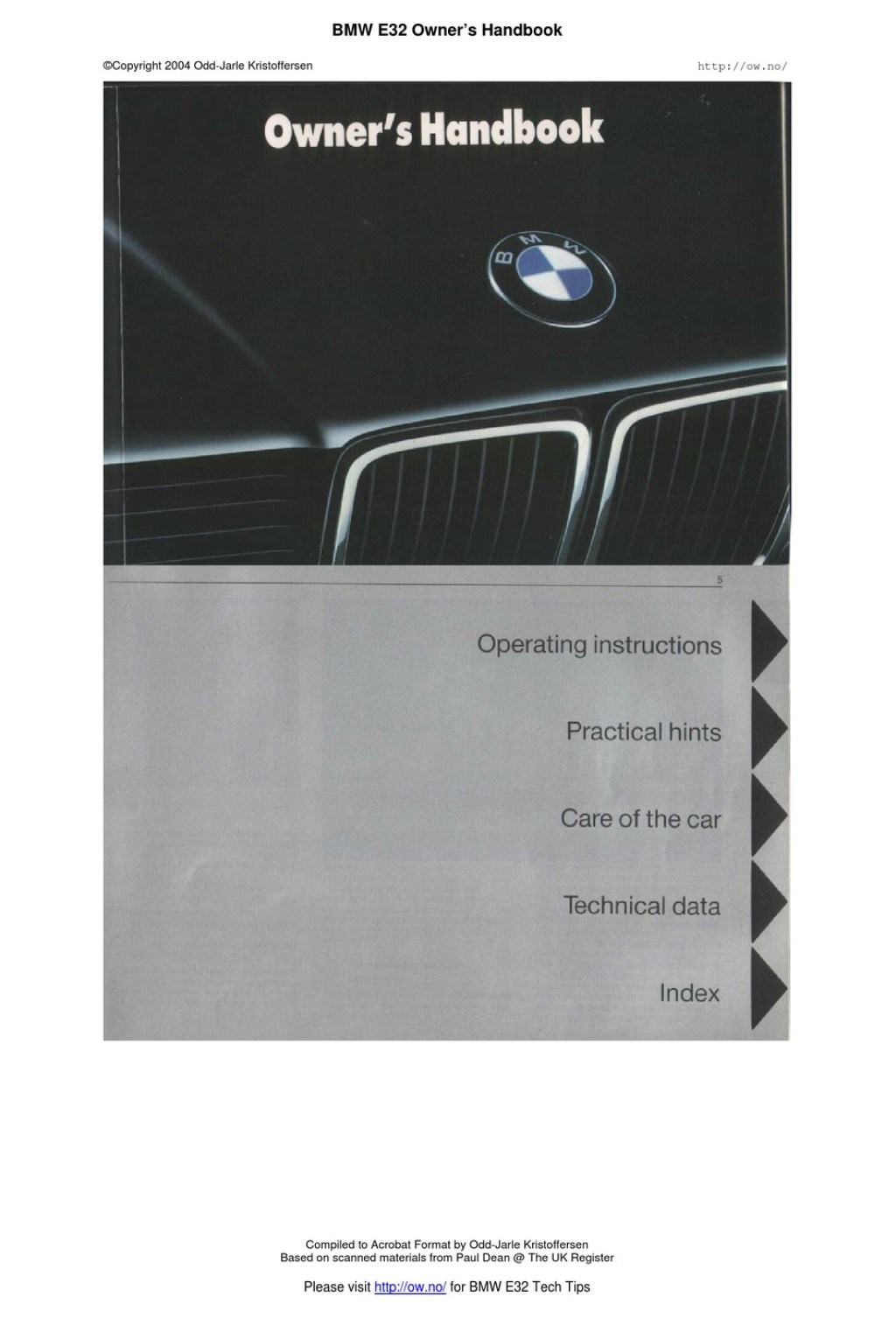 Picture of: BMW E OWNER’S HANDBOOK MANUAL Pdf Download  ManualsLib