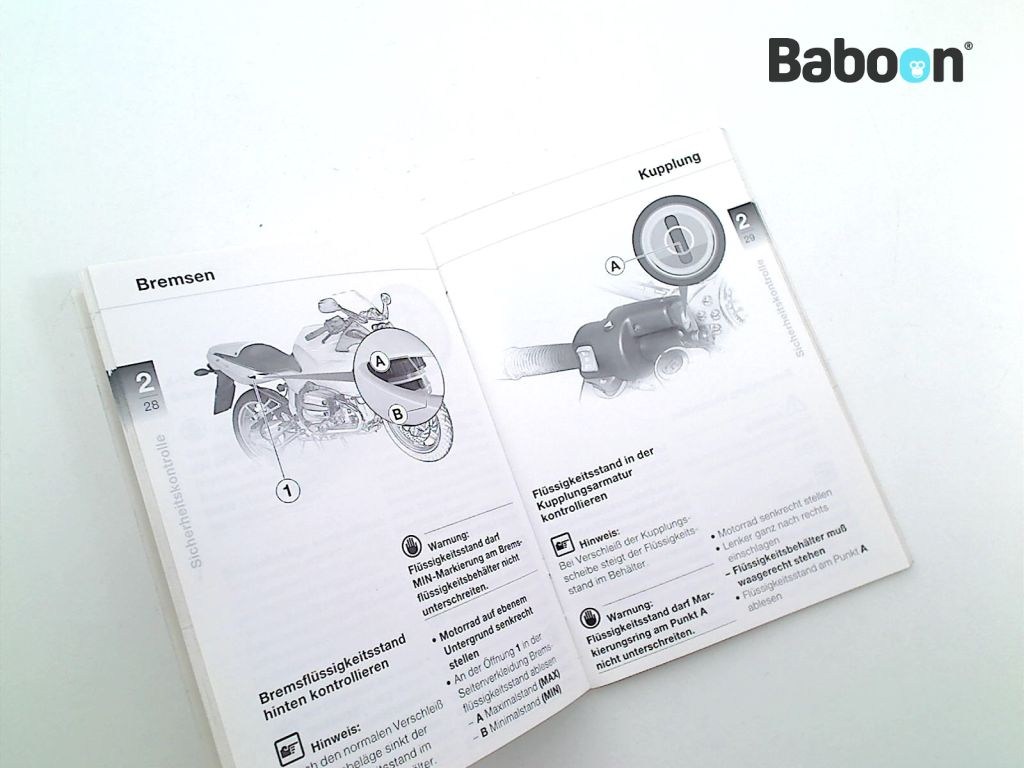 Picture of: BMW R  S (RS ) Owners Manual German ()