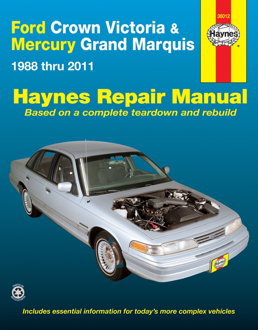 Picture of: Bundle: Ford Crown Victoria & Mercury Grand Marquis (-) (Covers all  fuel-injected models) Haynes Repair Manual