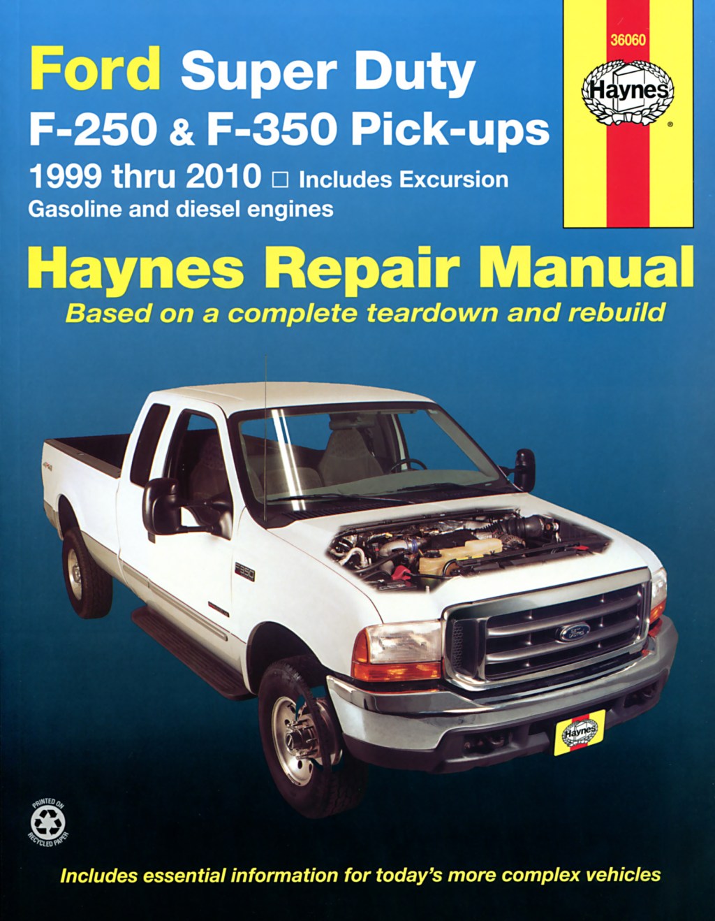Picture of: Bundle: Ford Super Duty Pick-up & Excursion for Ford Super Duty F- &  F- pick-ups & Excursion (-) Haynes Repair Manual (USA)