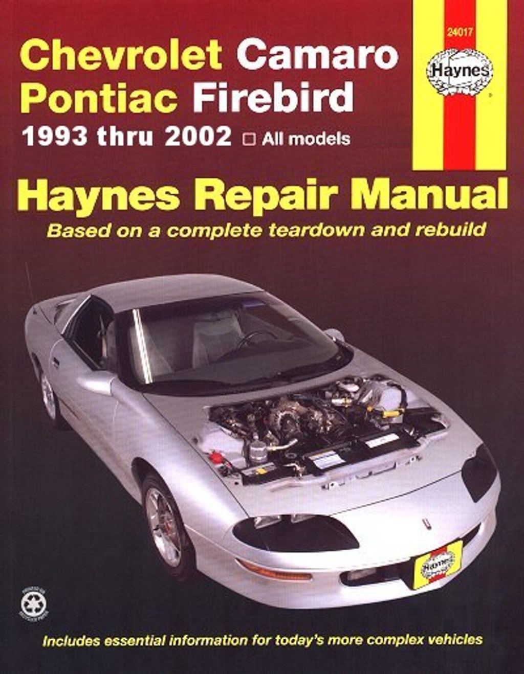 Picture of: Chevy Camaro, Pontiac Firebird Repair Manual –
