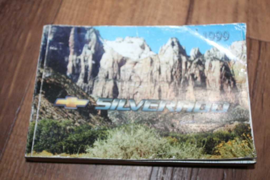 Picture of: CHEVY SILVERADO OWNERS MANUAL  book guide OEM