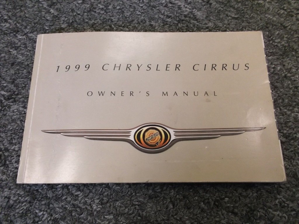 Picture of: Chrysler Cirrus LXi LX Owner Operator User Guide Manual