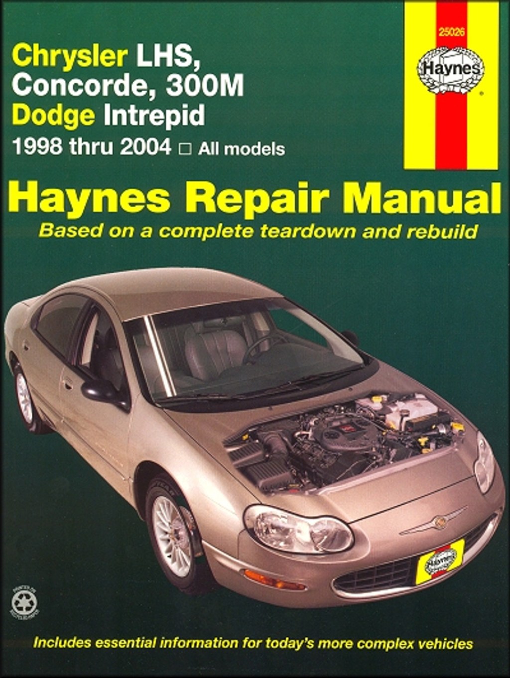 Picture of: Chrysler LHS, Concorde, M, Dodge Intrepid Haynes Manual –