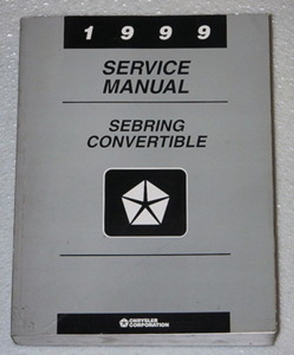 Picture of: Chrysler Sebring Convertible Factory Service Manual Original