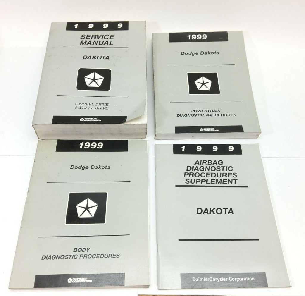 Picture of: Dodge Dakota Factory Original Service Repair Manual Set