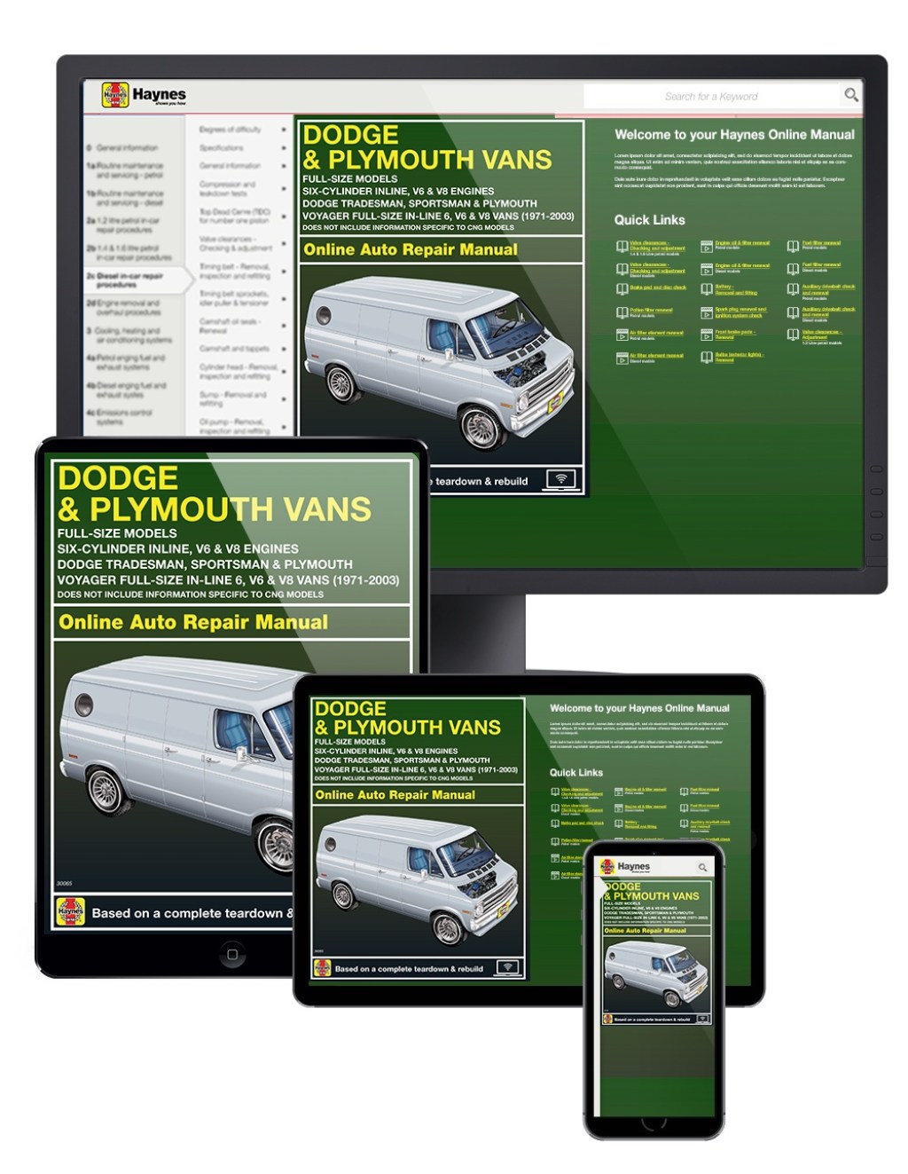 Picture of: Dodge Ram  Van  –  Haynes Repair Manuals & Guides