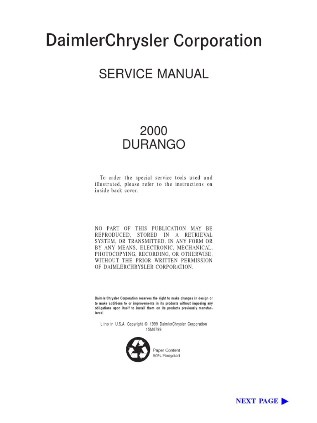 Picture of: Durango Service Manual PDF  PDF  Internal Combustion Engine