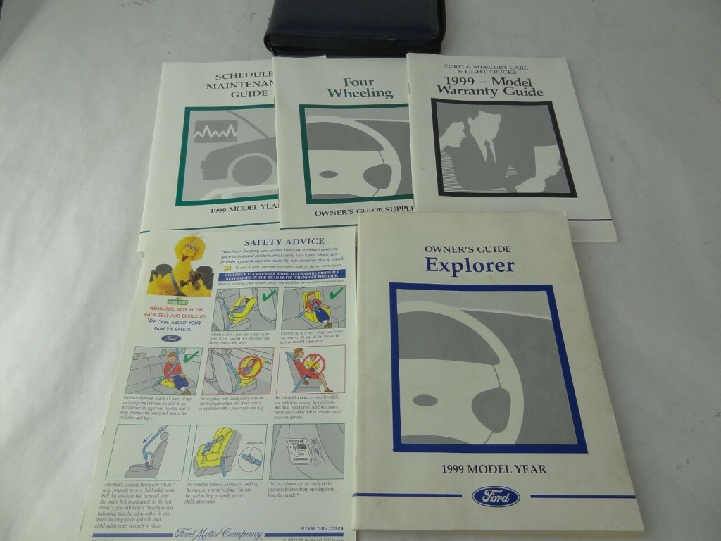 Picture of: Ford Explorer Owner’s Manual with case