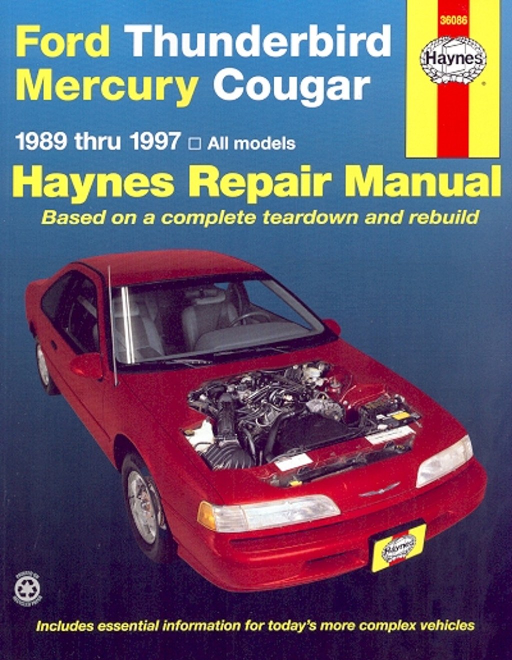 Picture of: Ford Thunderbird, Mercury Cougar Repair Manual –