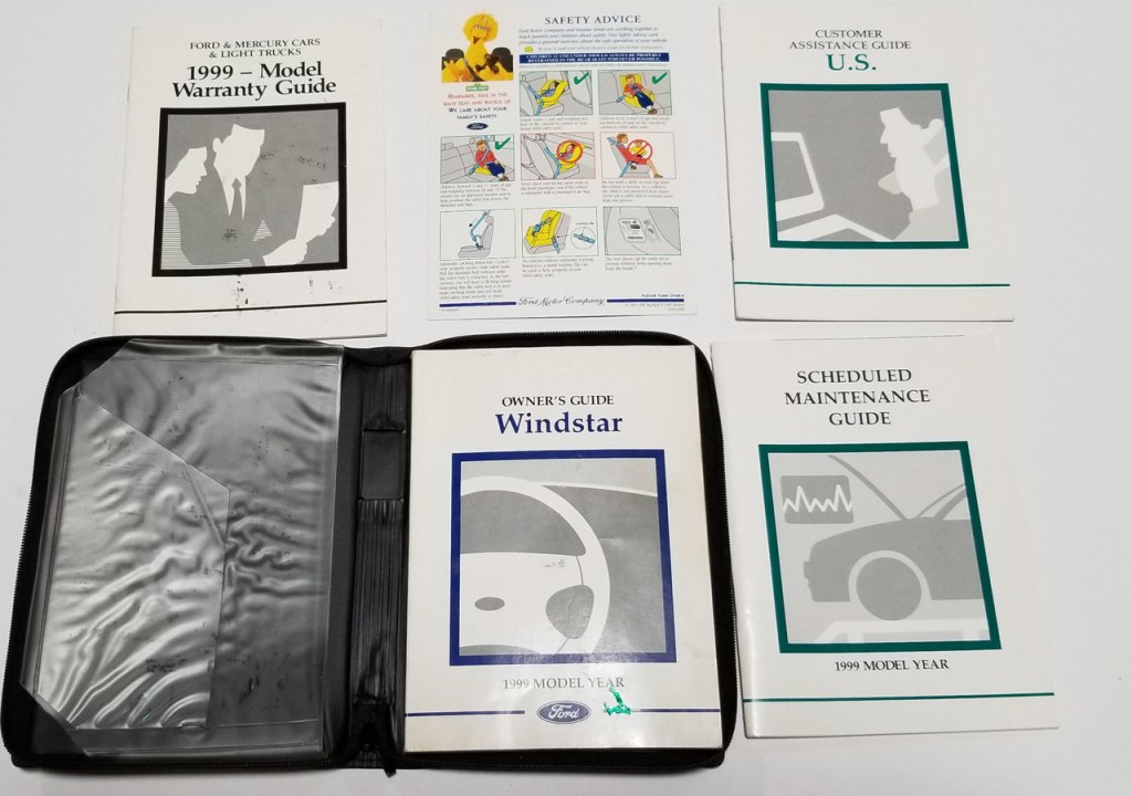 Picture of: Ford Windstar Owners Manual Collection with Case