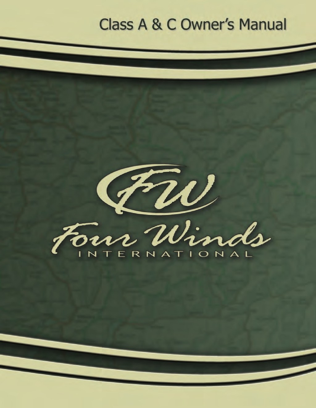 Picture of: FOUR WINDS INTERNATIONAL CLASS A OWNER’S MANUAL Pdf Download
