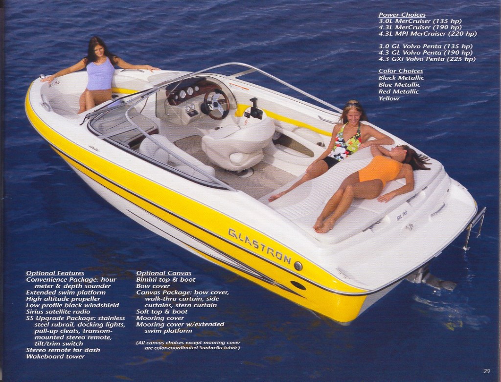 Picture of: Glastron® Boat Catalog, Parts List, & Product Information
