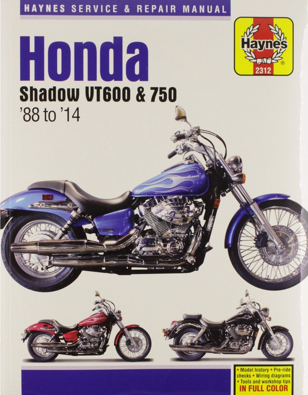 Picture of: Haynes Manual  HON SHADOW  &  (-) : Stubblefield