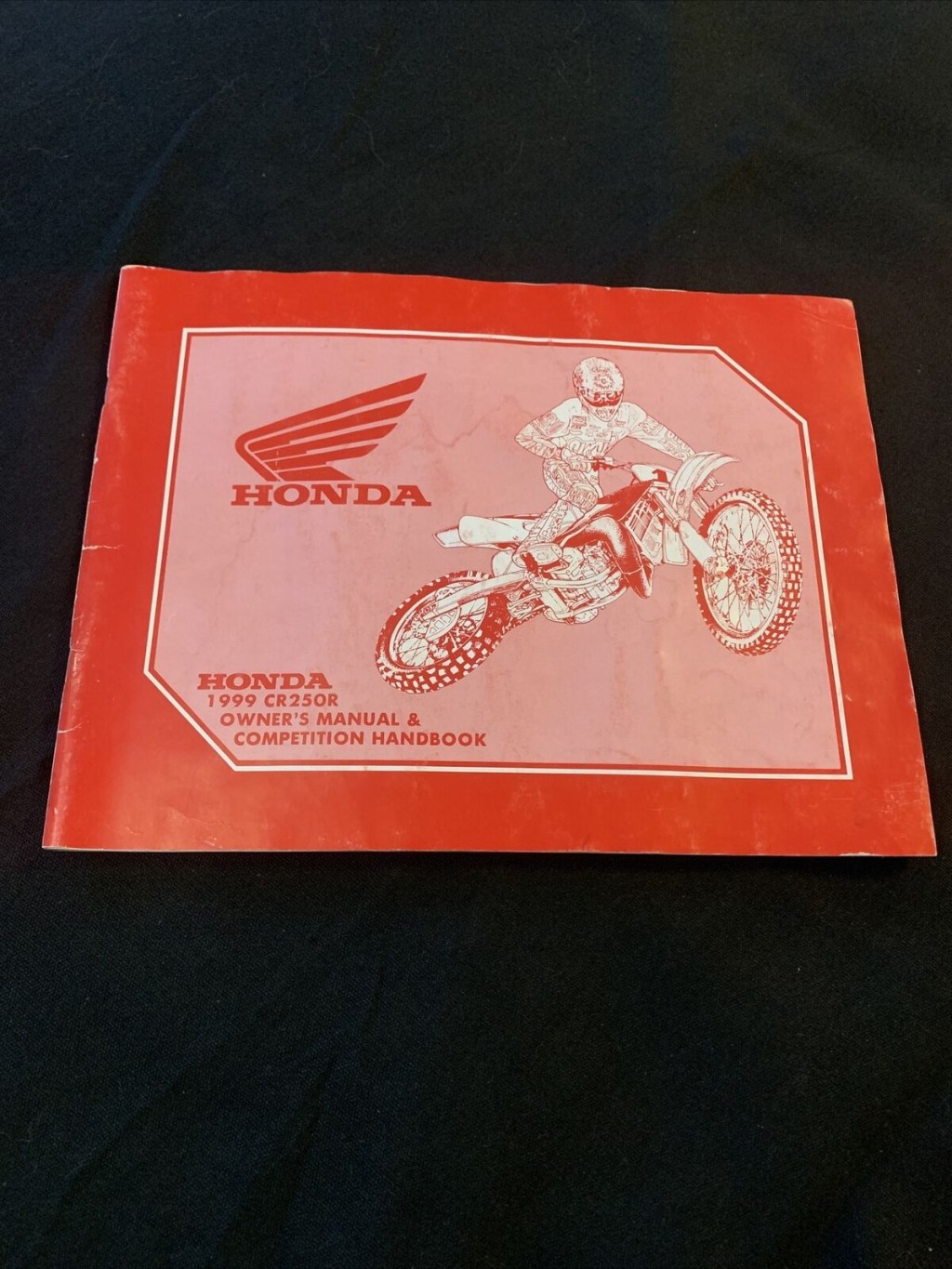 Picture of: Honda CRR Owners Manual Competiton Handbook OEM Free Ship
