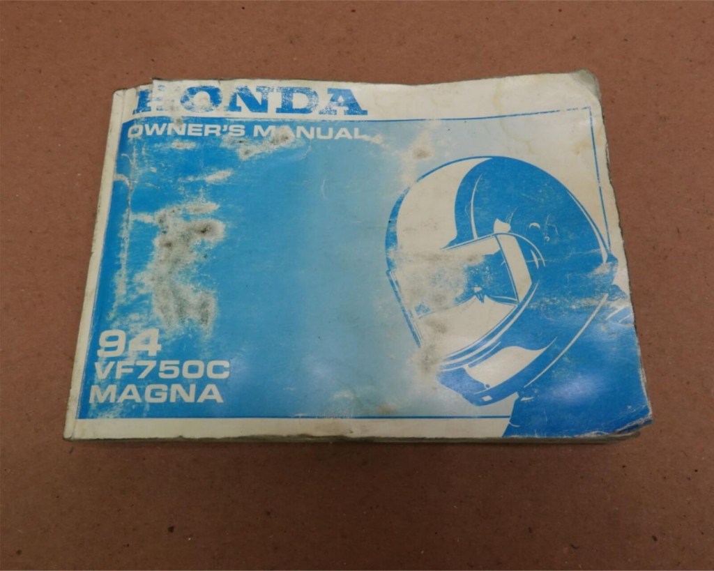 Picture of: – Honda Magna  VF VFC Owner’s Manual