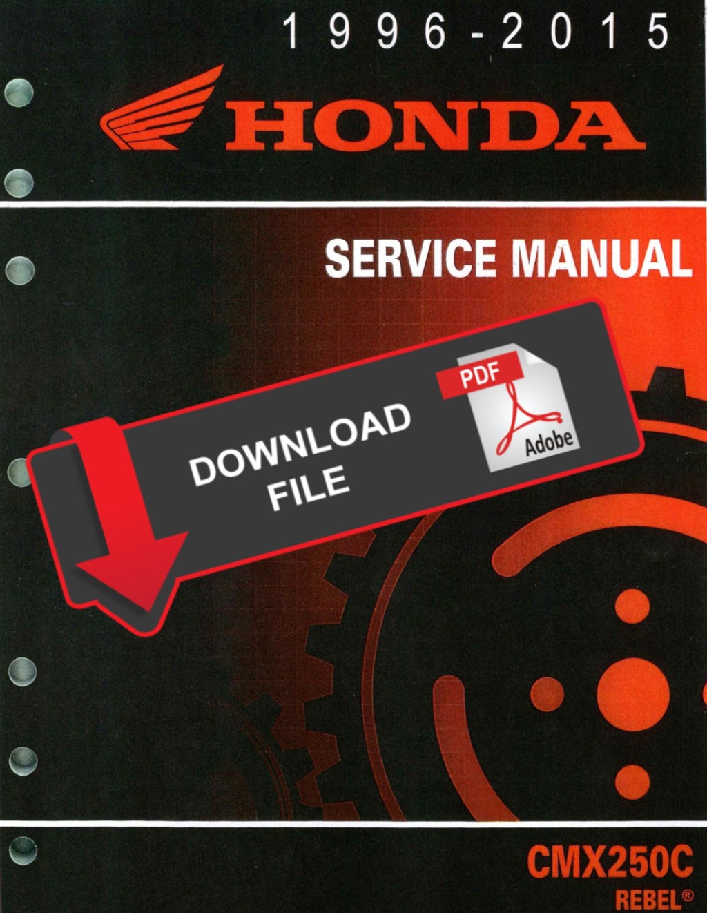 Picture of: Honda  Rebel  Service Manual