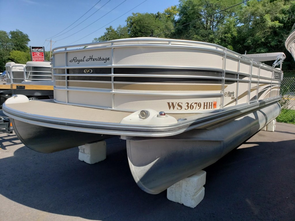 Picture of: Page  of  – Used Harris pontoon boats for sale in United States
