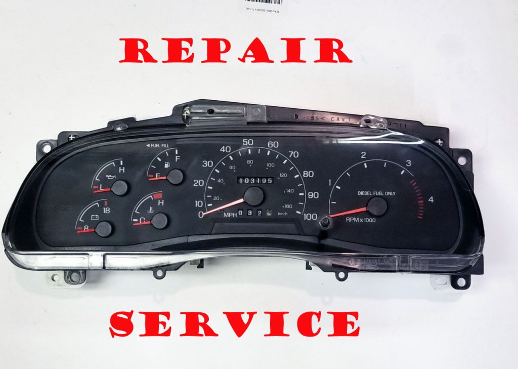 Picture of: TO  FORD F F F F INSTRUMENT CLUSTER REPAIR SERVICE