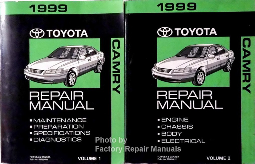 Picture of: Toyota Camry Factory Service Manual Set Original Shop Repair