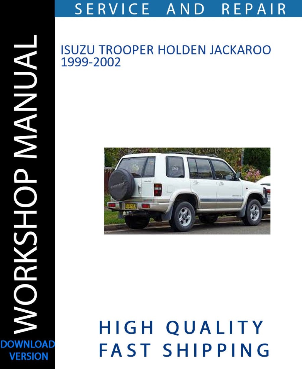 Picture of: Workshop Service and Repair Manual for Isuzu Trooper Holden – Etsy